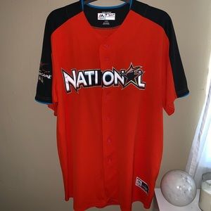 Authentic Marlins National League 2017 All Stars